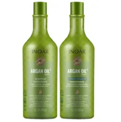 Kit Inoar Argan Oil System Argan Oil Salon Duo (2 Produtos)