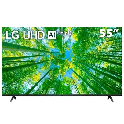 Smart TV 55" LG 4K 55UQ7950PSB WiFi, Bluetooth, HDR, Inteligência Artificial ThinQ, Smart Magic, Goo