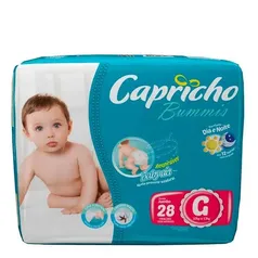 Fralda Capricho Bummies Jumbo G 28 Unidades