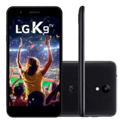 Smartphone LG K9, 16GB, 8MP, Tela 5´, TV Digital, Preto - X210 TV
