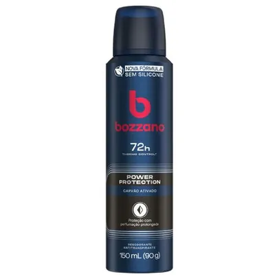 Desodorante Aerosol Bozzano Antiperspirante Carvão Ativado 150mL