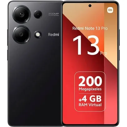 Foto do produto Smartphone Xiaomi Redmi Note 13 Pro 6,67" 8 GB Ram 256 GB Preto