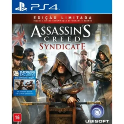 Assassins Creed Syndicate Signature Edition - PS4 / Xbox One R$ 70,00