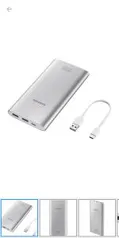 Carregador Portátil/Power Bank Samsung 10000mAh - Fast Charge R$ 110