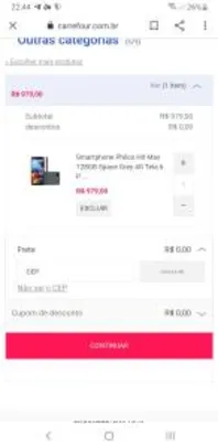 Smartphone Philco Hit Max 128gb | R$ 979