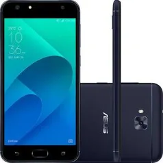 Smartphone Asus Zenfone 4 Selfie Dual Chip Android 7 Tela 5.5" Snapdragon 64GB 4G Câmera Traseira 16MP Dual Frontal 20MP + 8MP - Preto