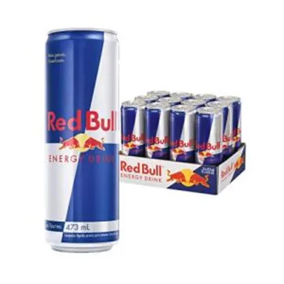 [PRIME] Energético Red Bull Energy Drink Pack com 12 Latas de 473ml R$100