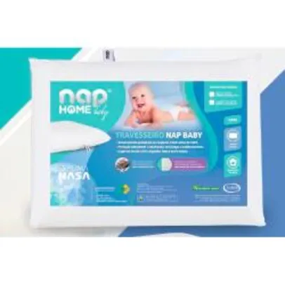 Travesseiro Visco Elástico Nasa Recém Nascido Baby Nap | R$ 9
