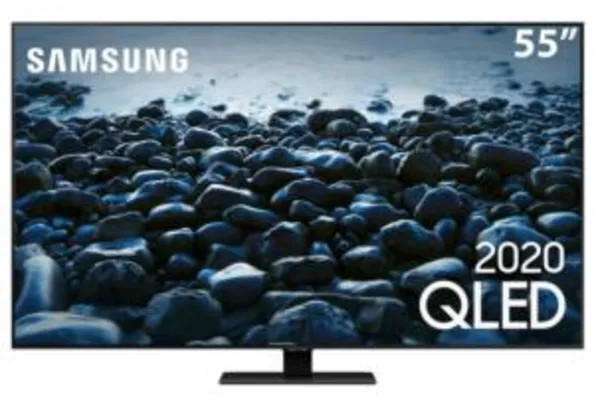 Smart TV QLED 55" 4K Samsung 55Q80T | R$4.749