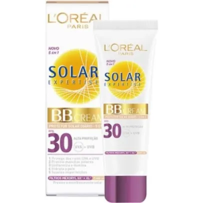 BB Cream L'Oréal Paris Solar Expertise FPS 30 50g por R$20