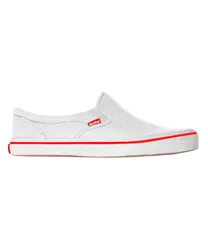 Tênis Unissex Slip On Redley Branco ou Vermelho 