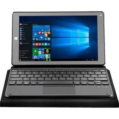 [AMERICANAS} Notebook 2 em 1 M8W Intel Quad Core 1GB 16GB LED 8,9 W10 Preto - Multilaser - R$599