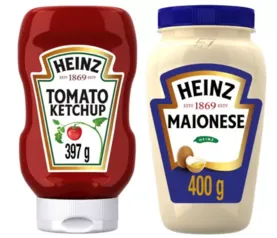 Ketchup Tradicional Heinz - 397g + Maionese Tradicional Heinz 400g