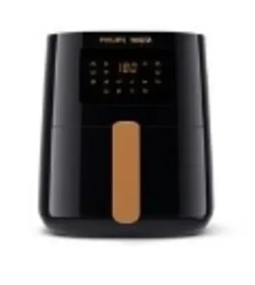 Fritadeira Air Fryer Philips Walita Conectada Série 5000, 4.1L, 1400W Preto - RI9255/80