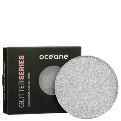 Saindo por R$ 10: Océane Glitter Series Prata - Sombra Cintilante R$10 | Pelando