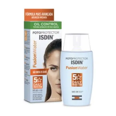 Protetor Solar Facial Isdin - Fusion Water FPS60 | R$ 72