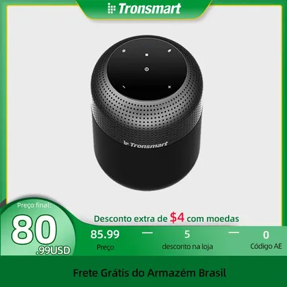 [Do Brasil/Gpay/ Moedas R$ 367 ] Caixa de Som Tronsmart T6 Max