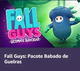 [Prime Gaming] Fall Guys Pacote Babado de Guelras + 3 coroas 