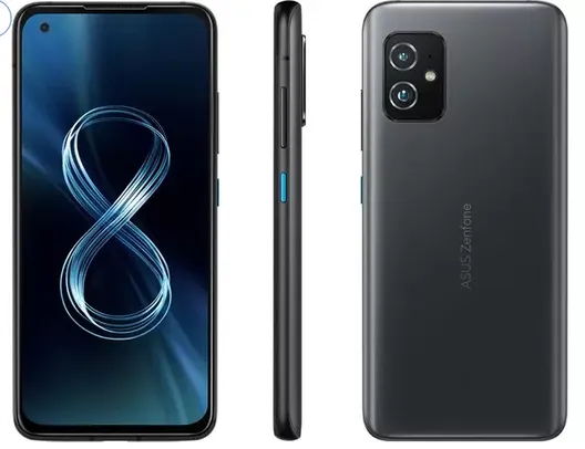 Smartphone Asus Zenfone 8 128GB Black 5G - 8GB RAM Tela 5,92” Câm. Dupla + Selfie 12MP