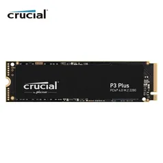 Crucial P3 Plus 1TB SSD PCIe Gen4 3D NAND NVMe M.2, até 5000 MB/s PS5