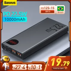 Power Bank 10000mah 22.5w | Baseus