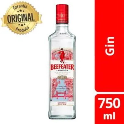 2unid. Gin Beefeater Tradicional 750ML | R$130
