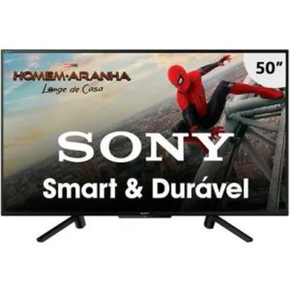 Smart TV LED 50" Sony KDL-50W665F Full HD 2 HDMI 2 USB Wi-Fi 60Hz - R$1699