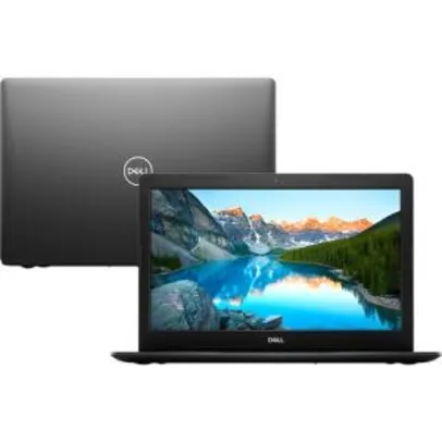 Notebook Dell Inspiron I15-3583-A5XP (8ª i7, 8GB RAM, 2TB HD, 15,6" HD, W10)