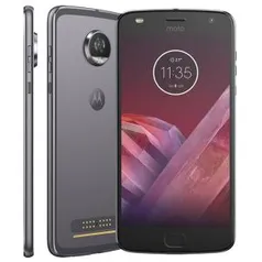 Smartphone Motorola Moto Z2 Play XT1710 Platinum com 64GB e 4GB de RAM - R$1466