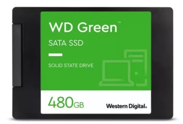 SSD WD 480GB SATA lll Green 2,5” - WDS480G3G0A