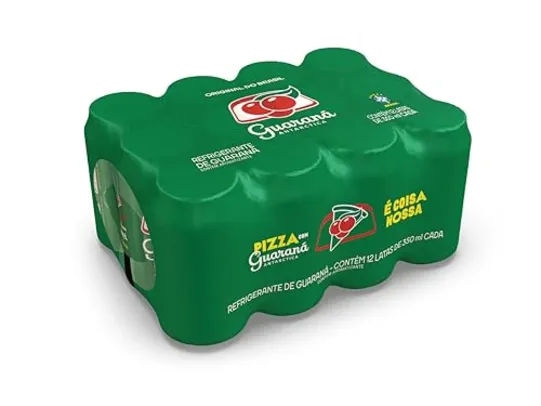 [PRIME/REC/R$ 1,94 cada] 3 Fardos Refrigerante Guaraná Antarctica Lata 350ml 12 unidades