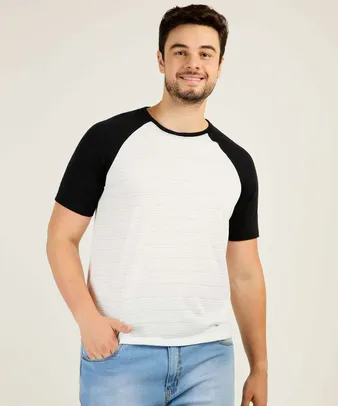 Camiseta Masculina Recorte Plus Size | R$24