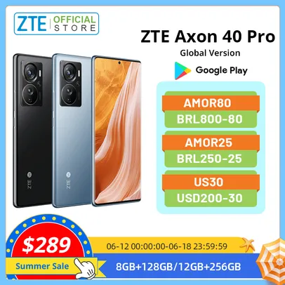 Smartphone ZTE Axon 40 Pro 5G 8gb / 128 gb Snap 870