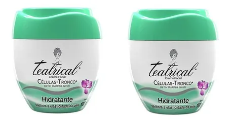 [Kit com 2] Creme Facial Hidratante Teatrical 100g | R$10