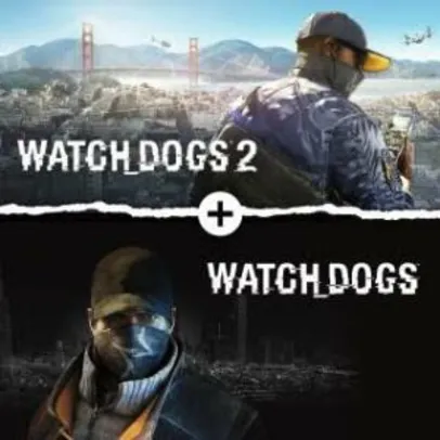 [PS4] Jogo Watch Dogs 1 + Watch Dogs 2 Standard Editions | R$62