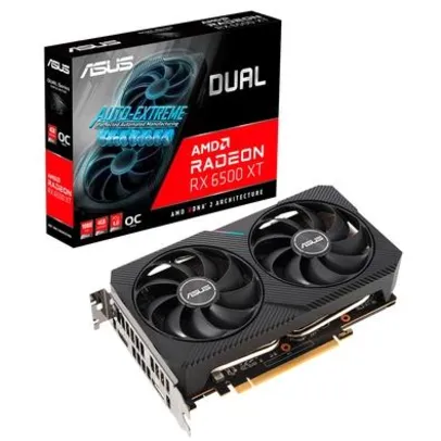 (Pré-venda) Placa de Vídeo Asus AMD Radeon RX 6500 XT