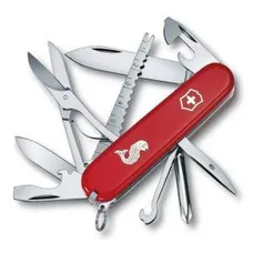 Canivete Victorinox Fisherman 17 Funções 9,1 Cm - Vermelho - R$139