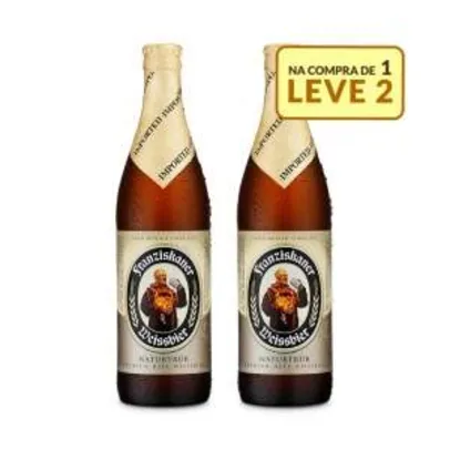 [Empório da Cerveja] Kit Franziskaner Kristall Klar - Na Compra de 1, Leve 2 por R$ 15