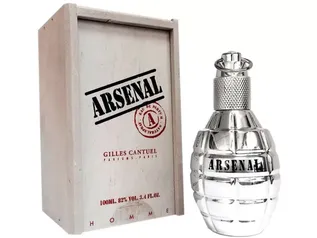 Arsenal Platinium Wood Perfume Masculino  - Eau de Parfum 100ml - Perfume Masculino 