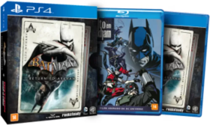 Ps4-Xbox One Batman  Return To Arkham  Edição Limitada 