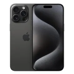 Iphone 15 Pro Max Apple (256gb) Titânio Preto, Tela De 6,7 Pol, 5g E Câmera De 48mp