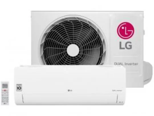 [Clube da Lu] Ar Condicionado Split LG Dual Inverter Voice 12.000 BTU/h Quente/Frio 220v | R$1.829