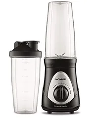 Personal Blender, Mondial, Preto/Prata, 300W, 110V - DG-01