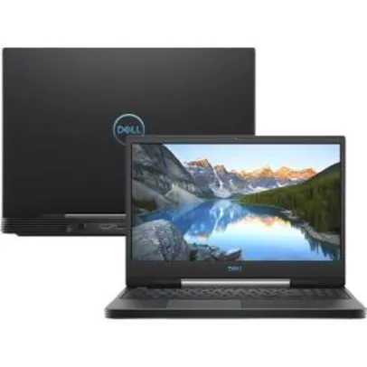 [R$4182 com AME] Notebook Dell Gaming G5-5590-A10P9ª  I5 8GB (Geforce GTX1650 com 4GB) 1TB + 128GB SSD