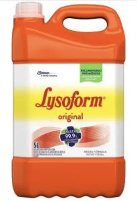 [PRIME / RECORRÊNCIA] Desinfetante Lysoform Bruto Original 5 Litros - R$24