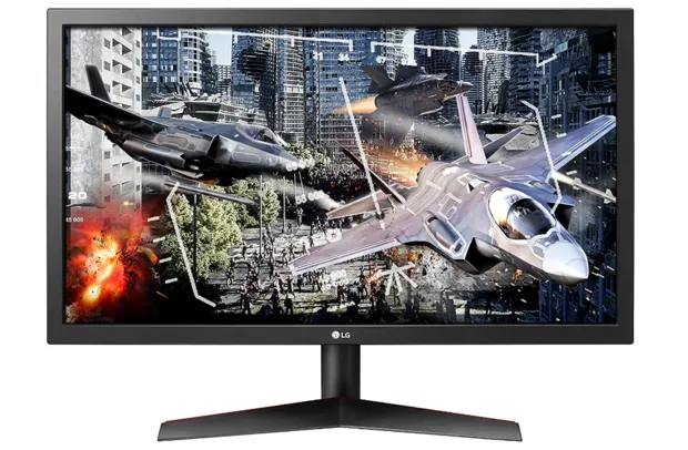 Monitor Gamer LG 24 LED Full HD 144Hz, 1ms MBR, HDMI x2, DisplayPort, AMD RADEON FreeSync, LG, 24GL600F, LED, 23.6