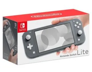 (ame + CC submarino R$1485) Console Nintendo Switch Lite COR - CINZA