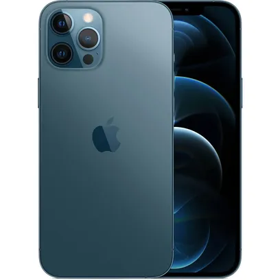 Foto do produto iPhone 12 Pro Max 256 GB Azul-Pacífico Apple