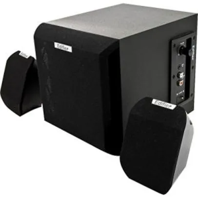 Caixa de Som Edifier X100B Speaker 2.1 15W RMS com Subwoofer