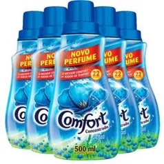 Kit Promocional 5 unidades: Amaciante Comfort Concentrado 500ml - R$29,95